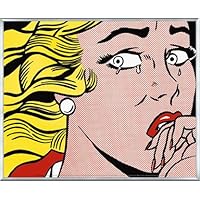 Amazon.co.jp: ポスター ロイ リキテンスタイン Crying Girl